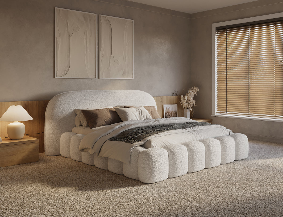 Adore Signature bed in Off White