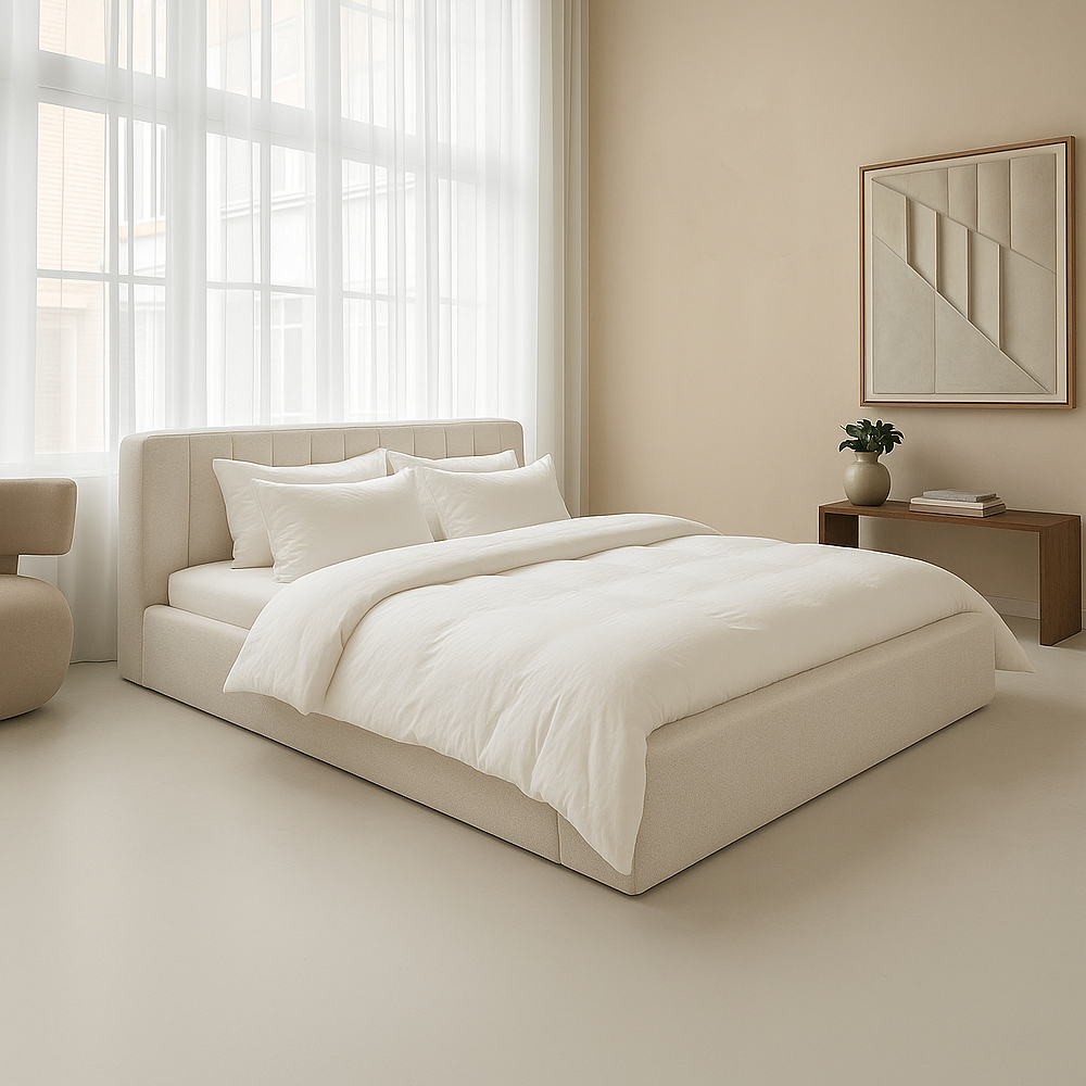 Adore Serene bed in Beige/Creme